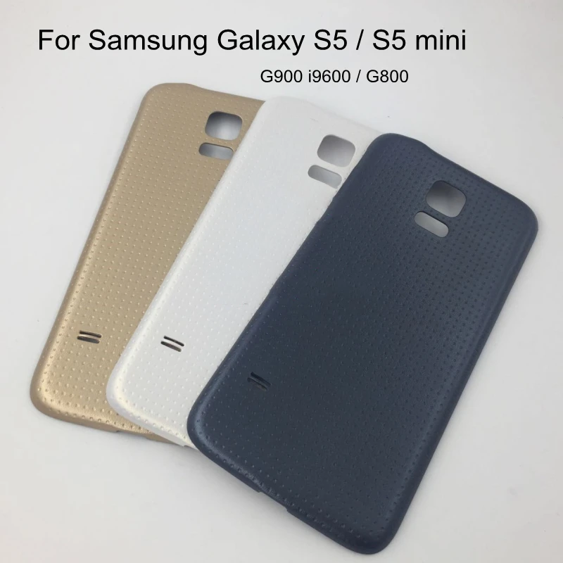 

Крышка батарейного отсека для Samsung Galaxy S5 G900 i9600, задняя крышка корпуса, запасные части для Samsung S5 mini, Крышка батарейного отсека