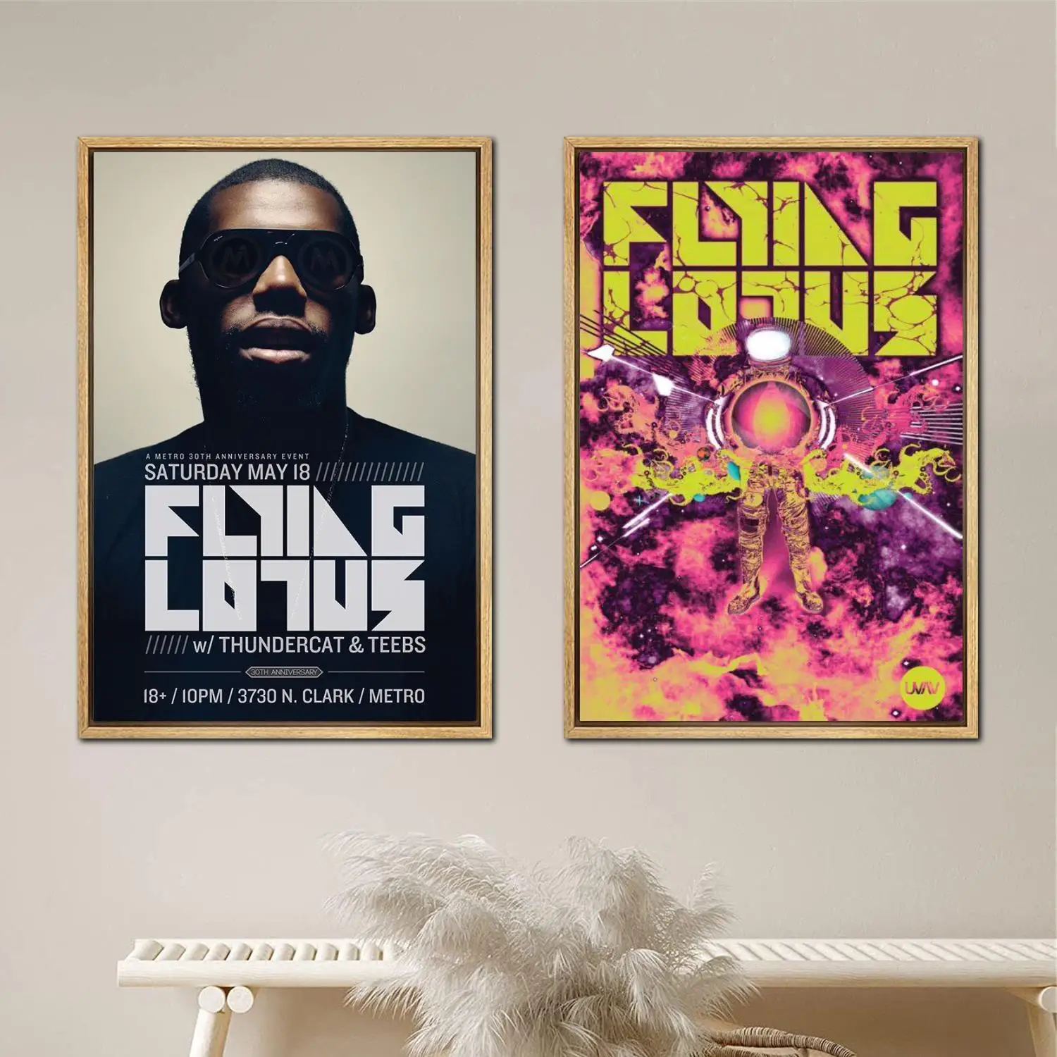 Flying Lotus Poster Painting 24x36 Wall Art Canvas Posters room decor Modern Family bedroom Decoration Art wall decor