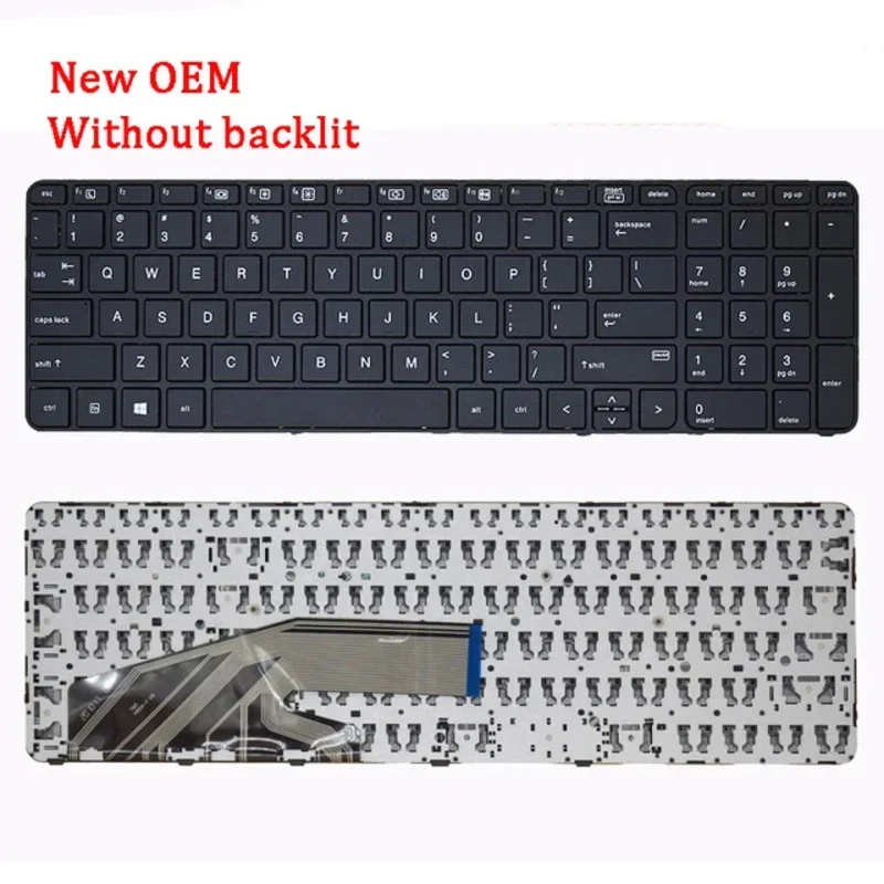 Новая оригинальная клавиатура для ноутбука совместимая с HP ProBook 450 455 470 G3 G4 HSTNN-Q95C