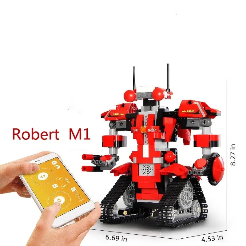 

King Robert M1 M2 M3 APP Version Building Kit, Educational DIY Engineering Construction Blocks, Gift For Boys & Girls