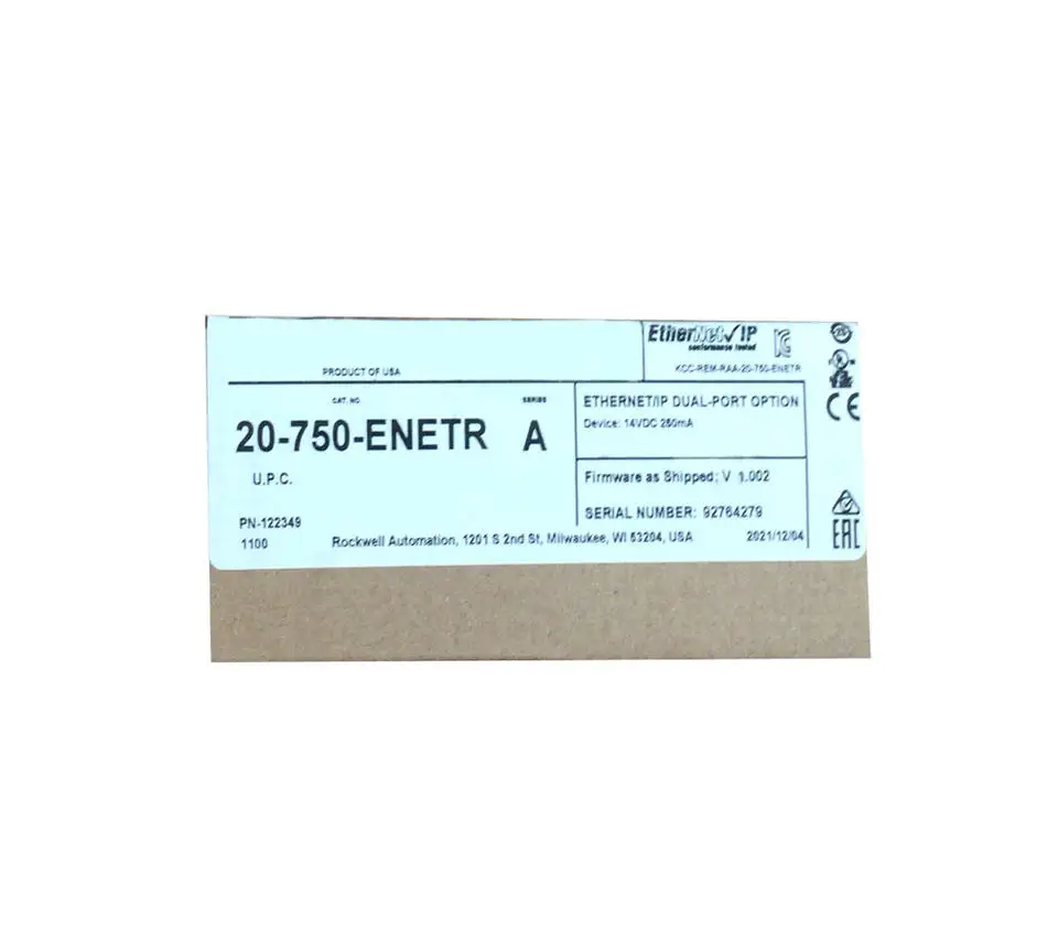 

100% Оригинальный низкозатратный контроллер plc US AB продается инвентарь plc 20--enetr