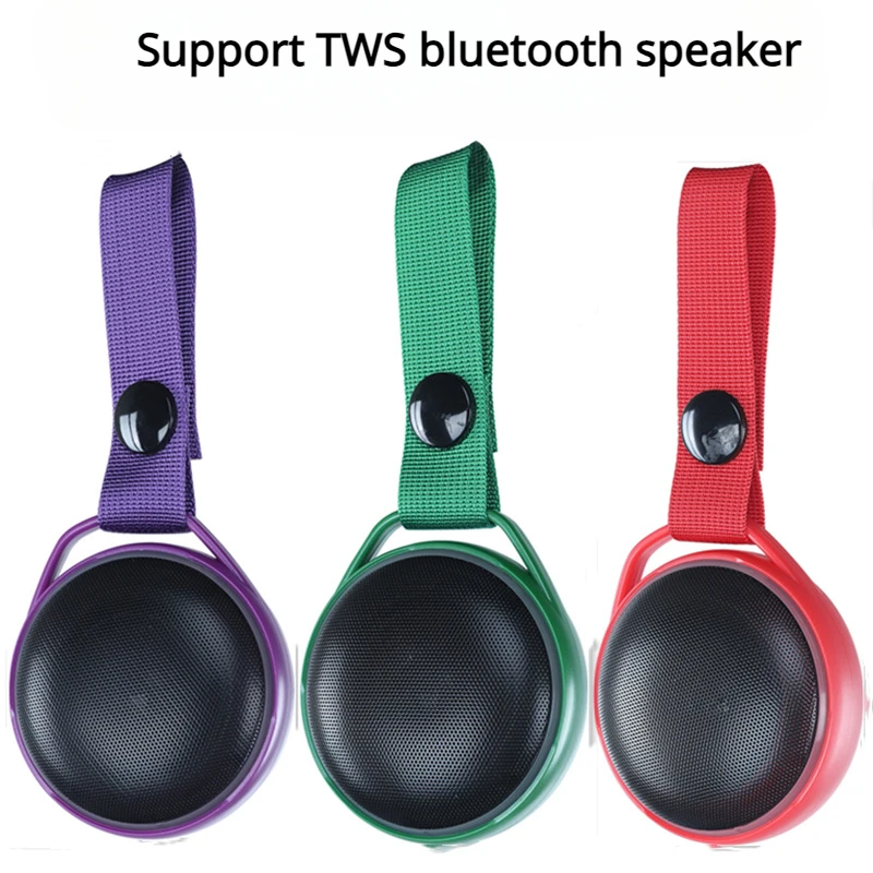 

300mAh Bicycle speaker TWS Bluetooth speaker bike sound box IPX 4 waterproof soundbar with subwoofer for outdoor bike bocinas