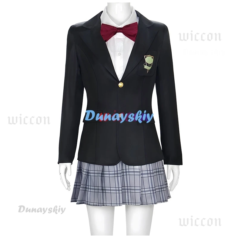 Halloween Gogo Yubari Cosplay Black Uniforms The Movies Kill Vol.1 Bill Costume Gogo's School JK Skirts For Woman