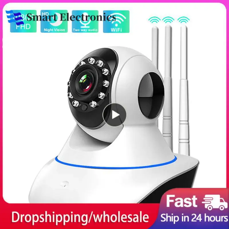 

Baby Monitor Cam Surveillance Camera Auto Tracking Indoor Security 1080p Wifi Ptz Ip Camera Motion Alert Robot Camera 1080p Hd