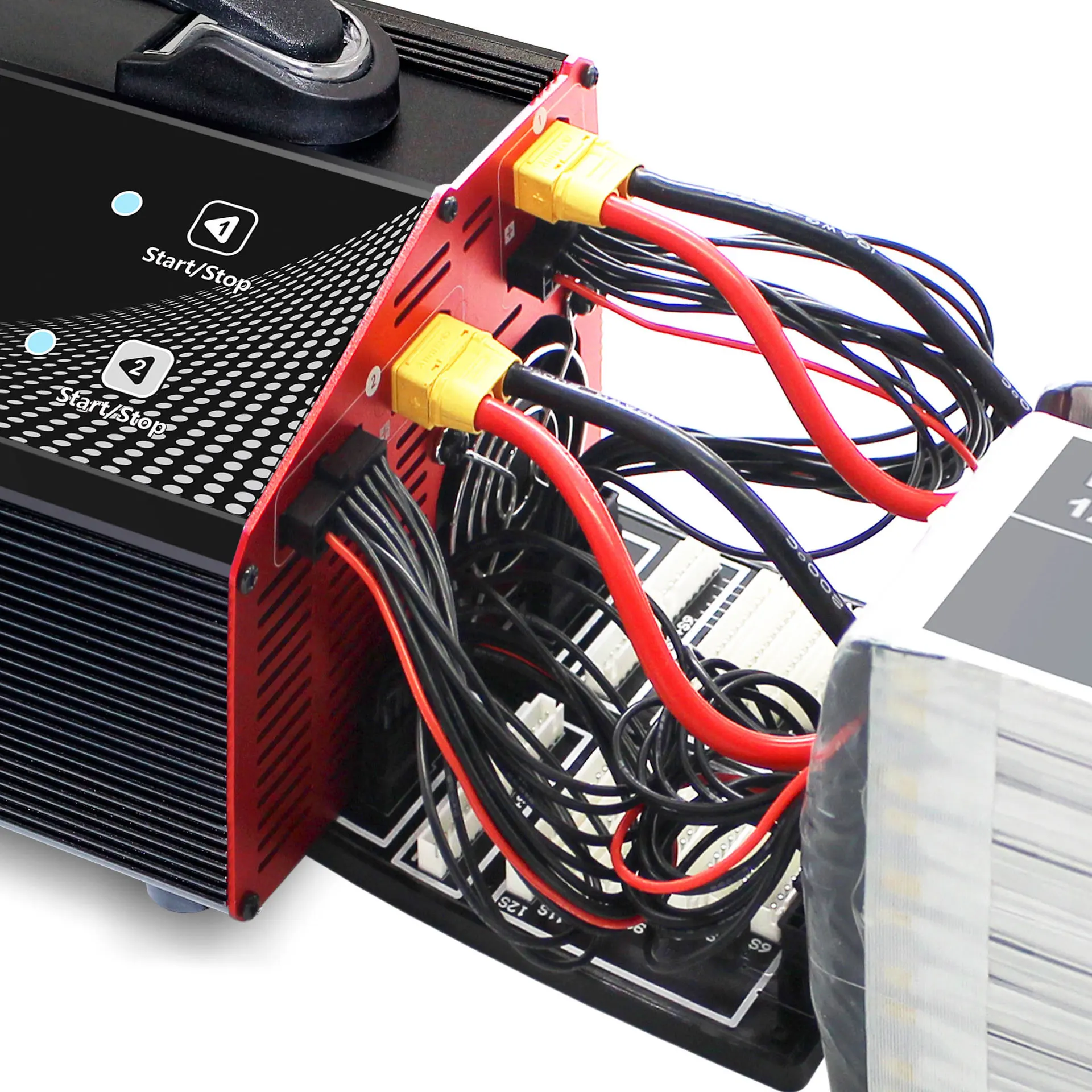 Фото UltraPower UP1200AC PLUS 1200 Вт 15 А двухканальная машина для защиты растений зарядное устройство БПЛА дроны для заводских самолетов №5