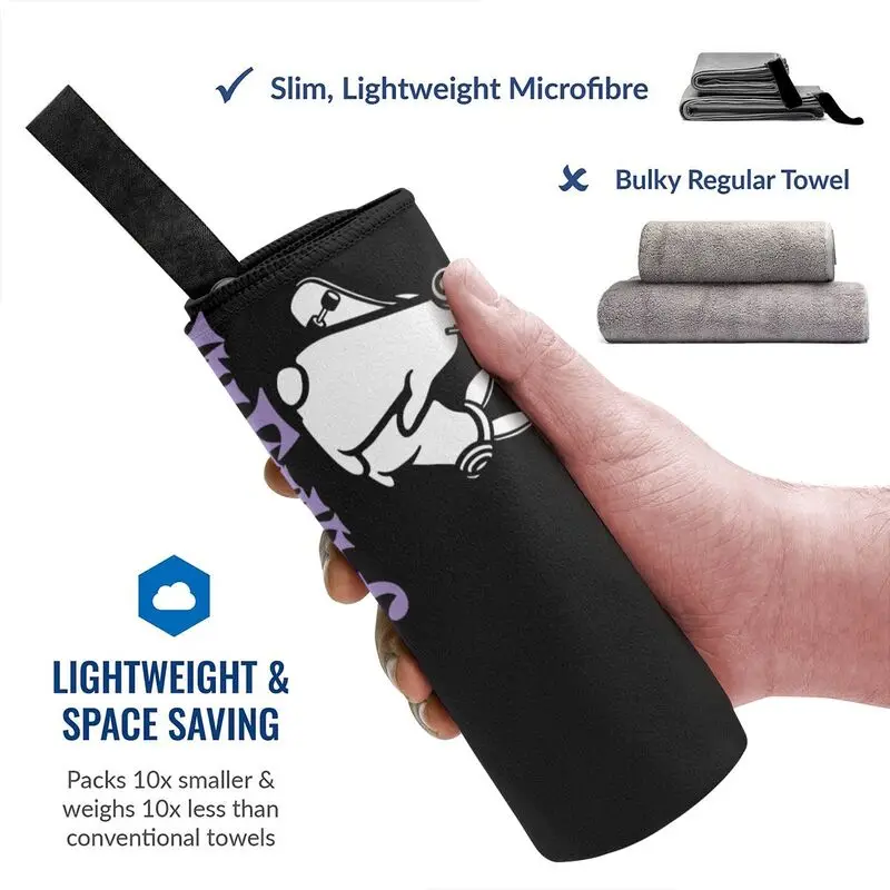 Fr2 Fxxking Rabbits 9090 Collaboration Quick dry Towel New Fashion Portable Lightweight Personalized |