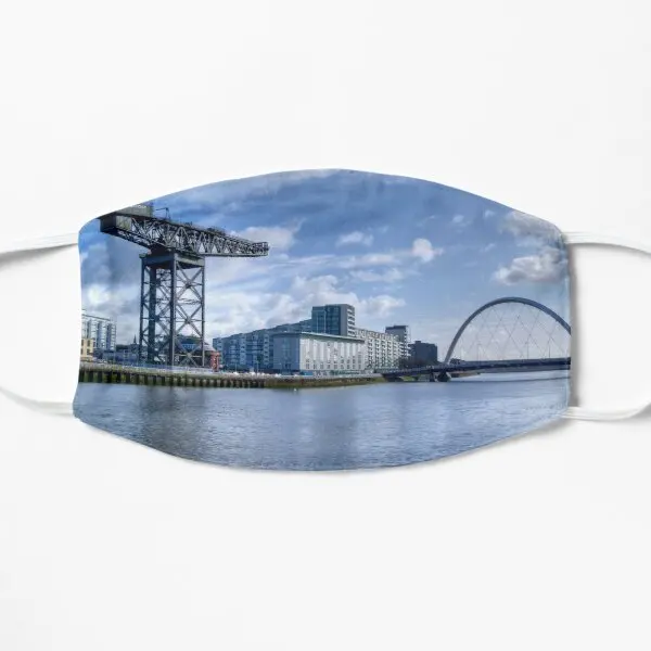 

Glasgow River Clyde Arc Flat Printing Face Mask Cosplay Fashion Windproof Cartoon Cotton Haze Health Accessories Mouth Pattern