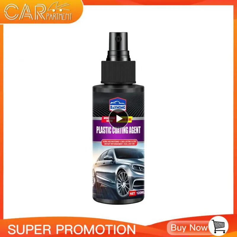 

Car Nano Coating Agent Non Toxic Oil-free Plastic Parts Retreading Agent 120ml / 138g 16x4x4cm Car Cleaning Agent Quick To Dry