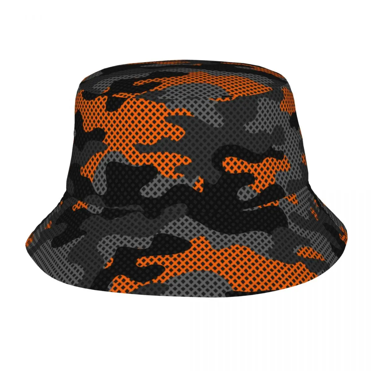 

Unisex Bucket Hats Camouflage Beach Hatwear Foldable Hiking Fishing Hat Bob Hat Dropshipping