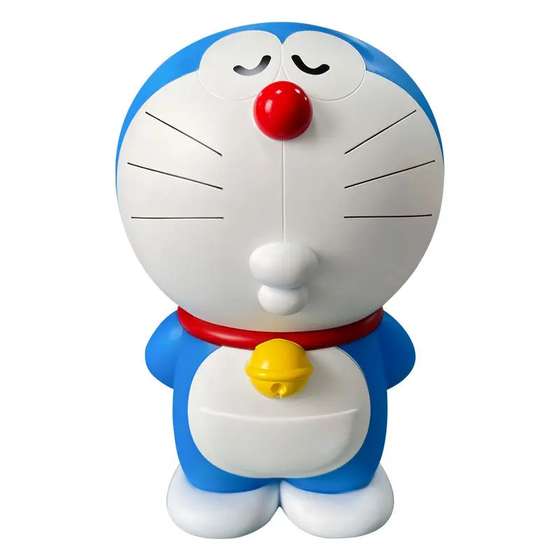 

Genuine Cartoon Doraemon Large Capacity Anti-fall Piggy Bank Jingle Cat Boys and Girls Piggy Bank Gift Ornaments