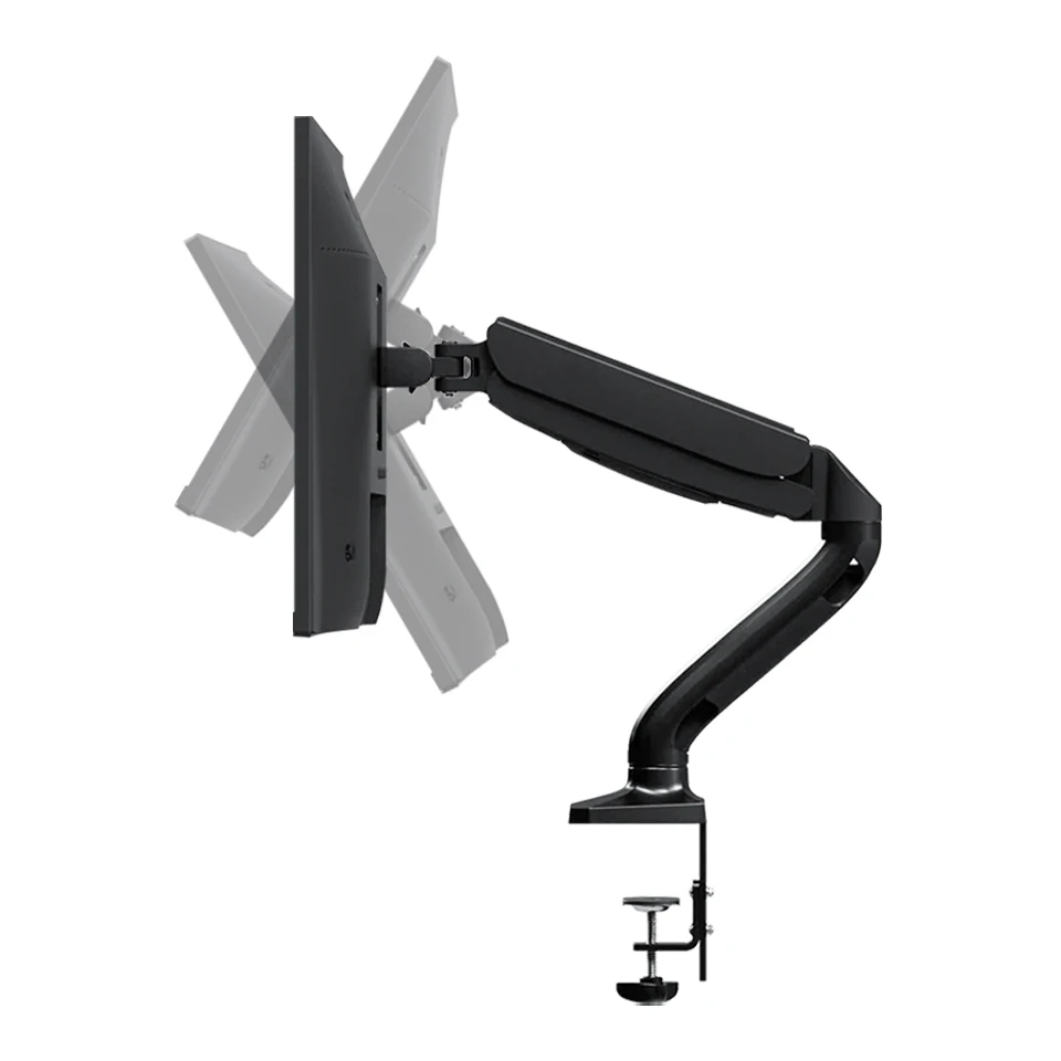 Настольная подставка для крепления монитора Mction с зажимом эргономичная