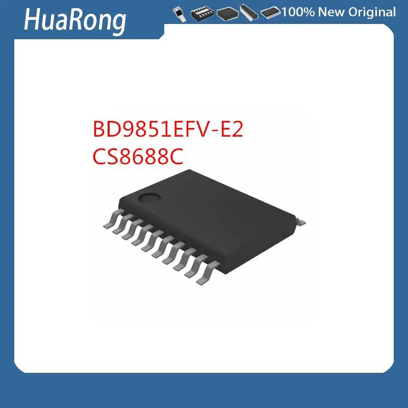 

5 шт./партия, флэшки BD9851 CS8688C TSSOP20