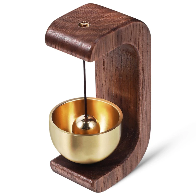 

Медный музыкальный колокольчик из дерева