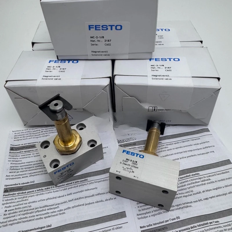 Фото Детали для электромагнитного клапана FESTO MFH/MCH/MOFH/MOCH-2-3-M5-1/8 MC- 2-1/8 4450 №1