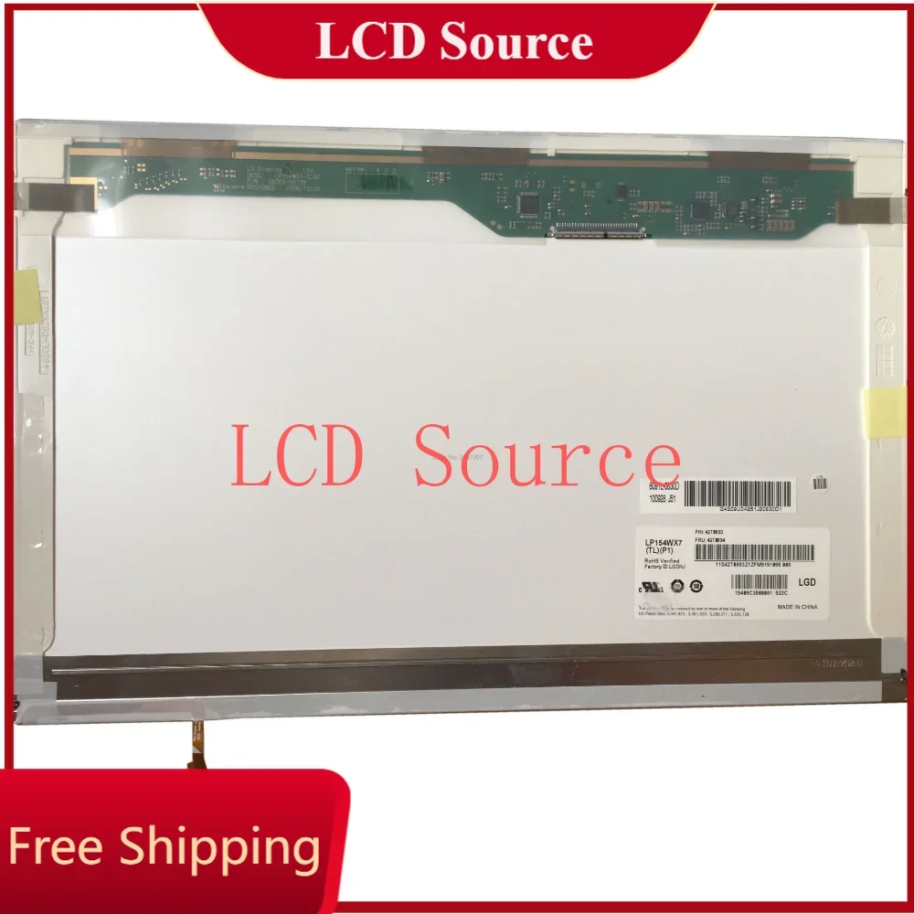 LP154WX7 TLP1 B154EW09 V.2 подходит для LTN154AT12 TLA1 TLB2 TLA2 TLB3 маленький хвост 30-контактный