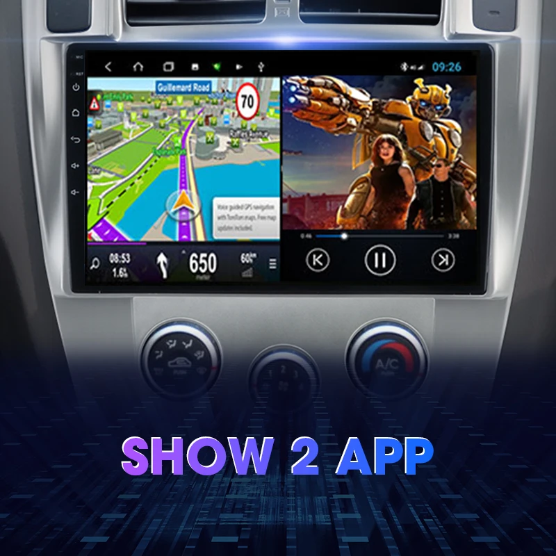 $86.59 2 din Android 11 Car Radio Multimedia Video Player Navigation GPS For Hyundai Tucson 2004 - 2009 Carplay IPS Stereo DVD screen