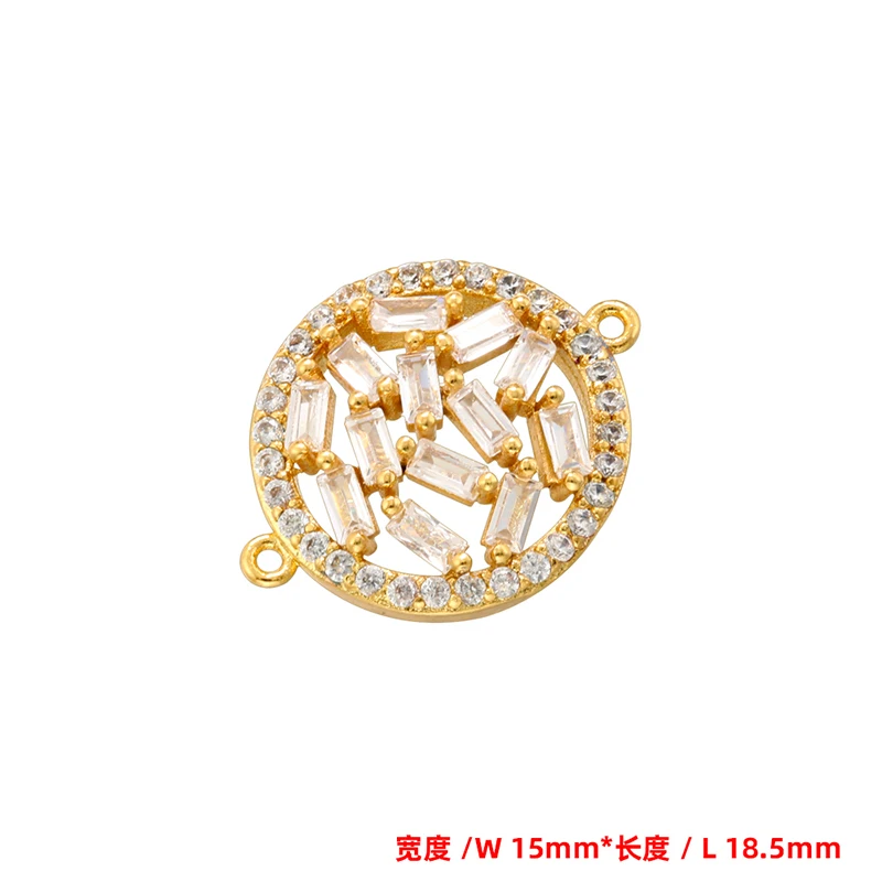 Позолоченные шармы ZHUKOU в ассортименте