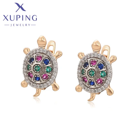 Серьги-кольца Xuping с животными