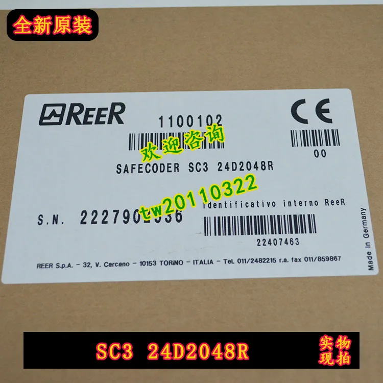 [Подлинные переговоров] 1100102 SAFECODER SC3 24D2048R Реестровый кодировщик