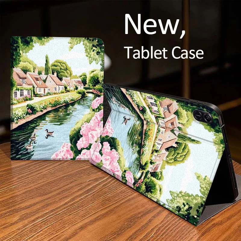 Фото Creative Landscape Design For Huawei MatePad Air SE Pro M6 M5 M2 T10s T5 10 11 12.6 11.5 12 X 10.8 Inch 10.1 Tablet Case №1