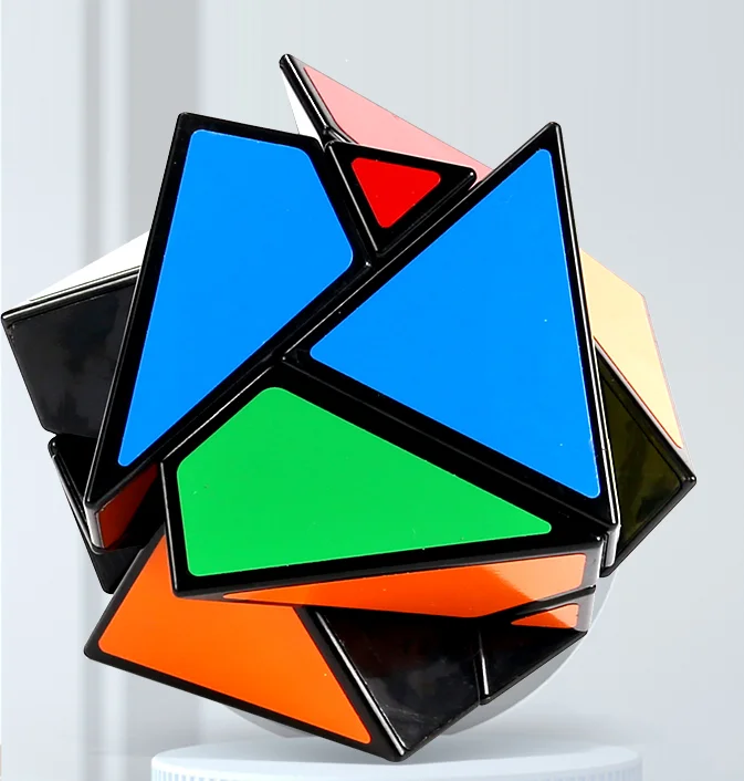 Lanlan X-Cube Skewb Black Cubo Magico пластиковая образовательная головоломка подарок идея