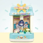 Мини-кран-автомат, маленький домашний кран для монет, кран-игрушка, капсульные игрушки, игровой автомат для конфет, торговый автомат, интерактивные игрушки