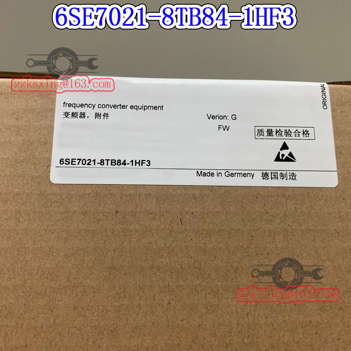 Совершенно новая 6SE7021-8TB84-1HF3 оригинальная плата питания драйвера инвертора