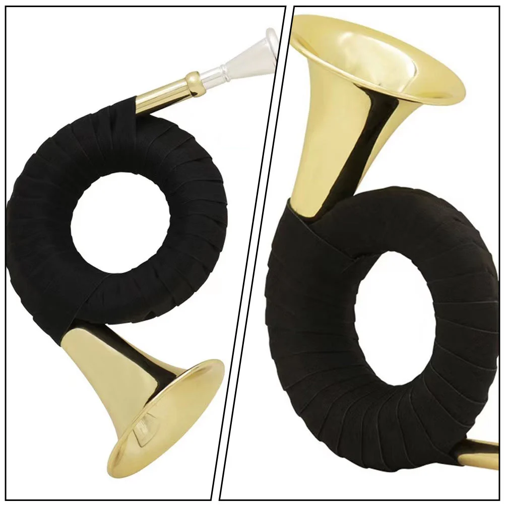 B Flat Major Hunting Horn Frenchhorn Double Corno Instrument Труба Премиум Музыкальный Ветер Практичный