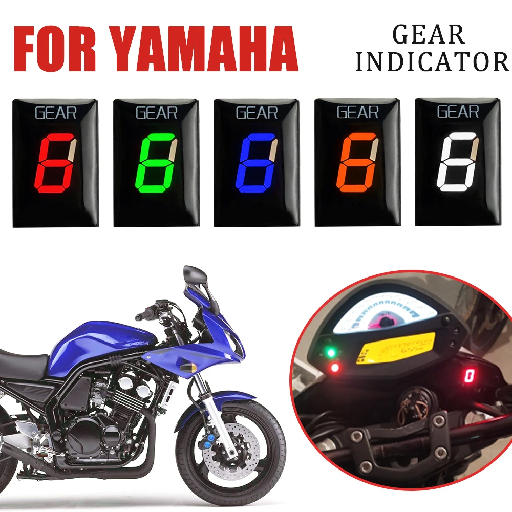 Gear Indicator For Yamaha FZS 600 Fazer TDM 900 TMD900 Xt660 Ys250 Fazer Stratollner Xvs1100 Drag Star Motorcycle Accessories