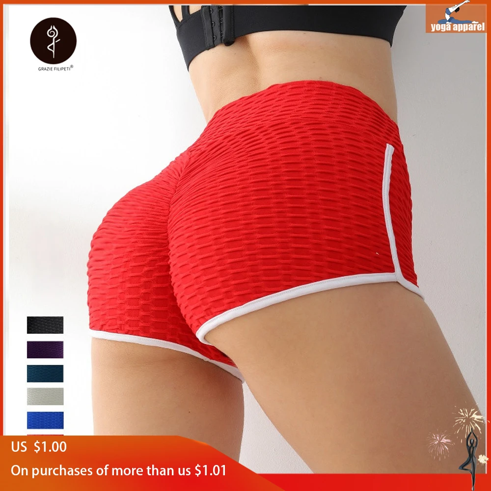 

Seamless Yoga Leggings Women's Breathable Slim Fitness Hip Lifting Running Sports Shorts Gym Workout Push Up велосипедки женские