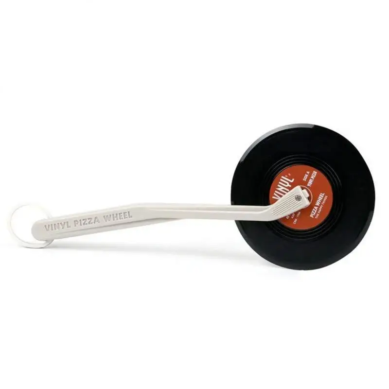 Pizza Knife Abs Portable Spin Creative Record Design Bakeware Pizza Wheel Cutter Professional Kitchen Accessories Pizza Tool