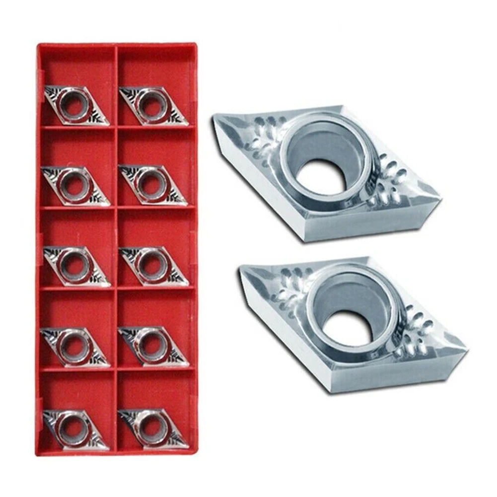 

DCGT11T304-AL K10 Polished Chip Carbide Insert Turning Tool Insert Replace Blades For Aluminum