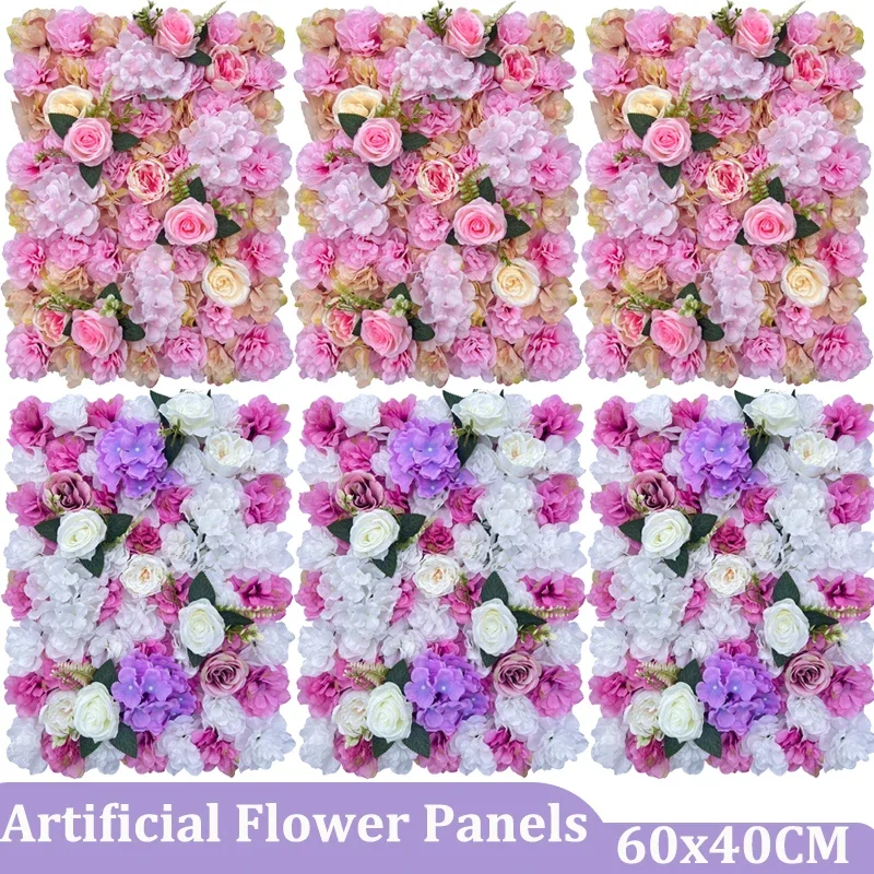 

Цветочная панель, украшение для стен 60x4 0 см, искусственный цветок