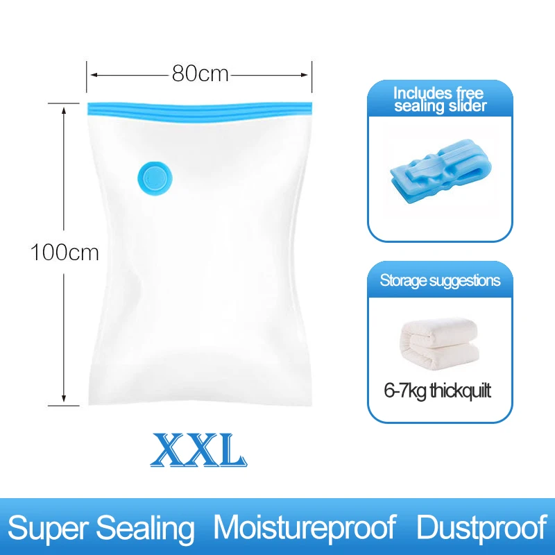 

Многоразовые вакуумные пакеты для хранения