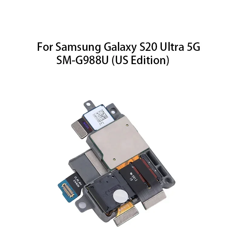 Задний большой основной модуль задней камеры гибкий кабель для Samsung Galaxy S20 ultra 5G