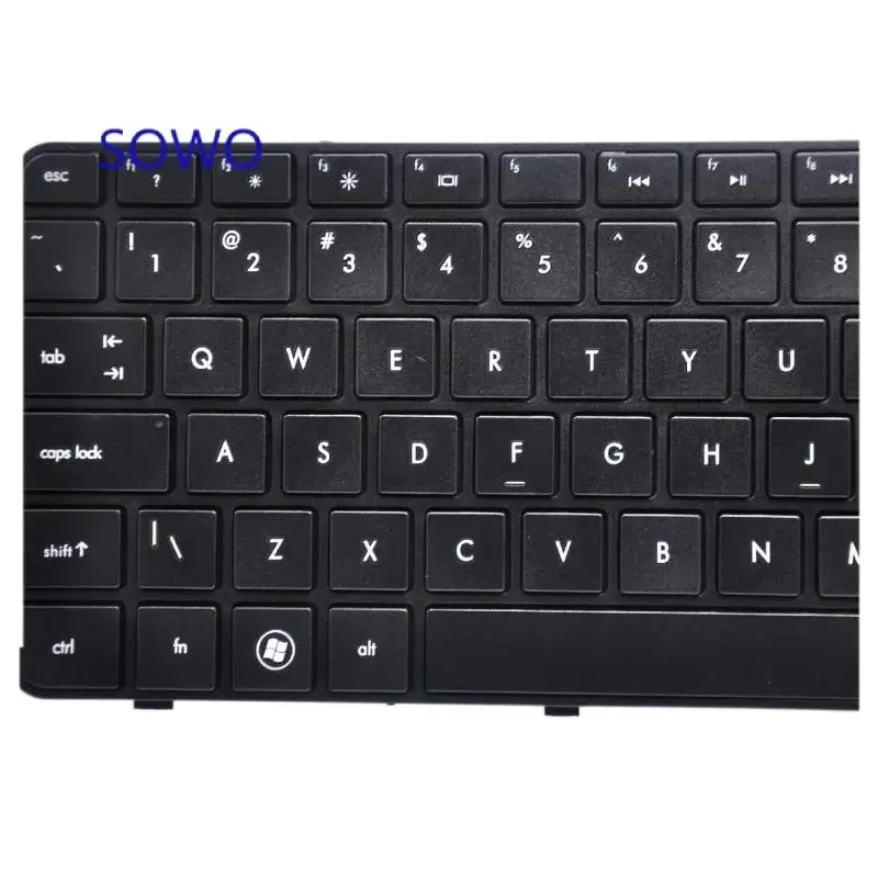 Клавиатура WYORESY с рамкой для HP Pavilion G7-2000 G7-2100 G7-2200 G7-2300 G7Z-2000 G7Z-2100 G7Z-2200 Serise
