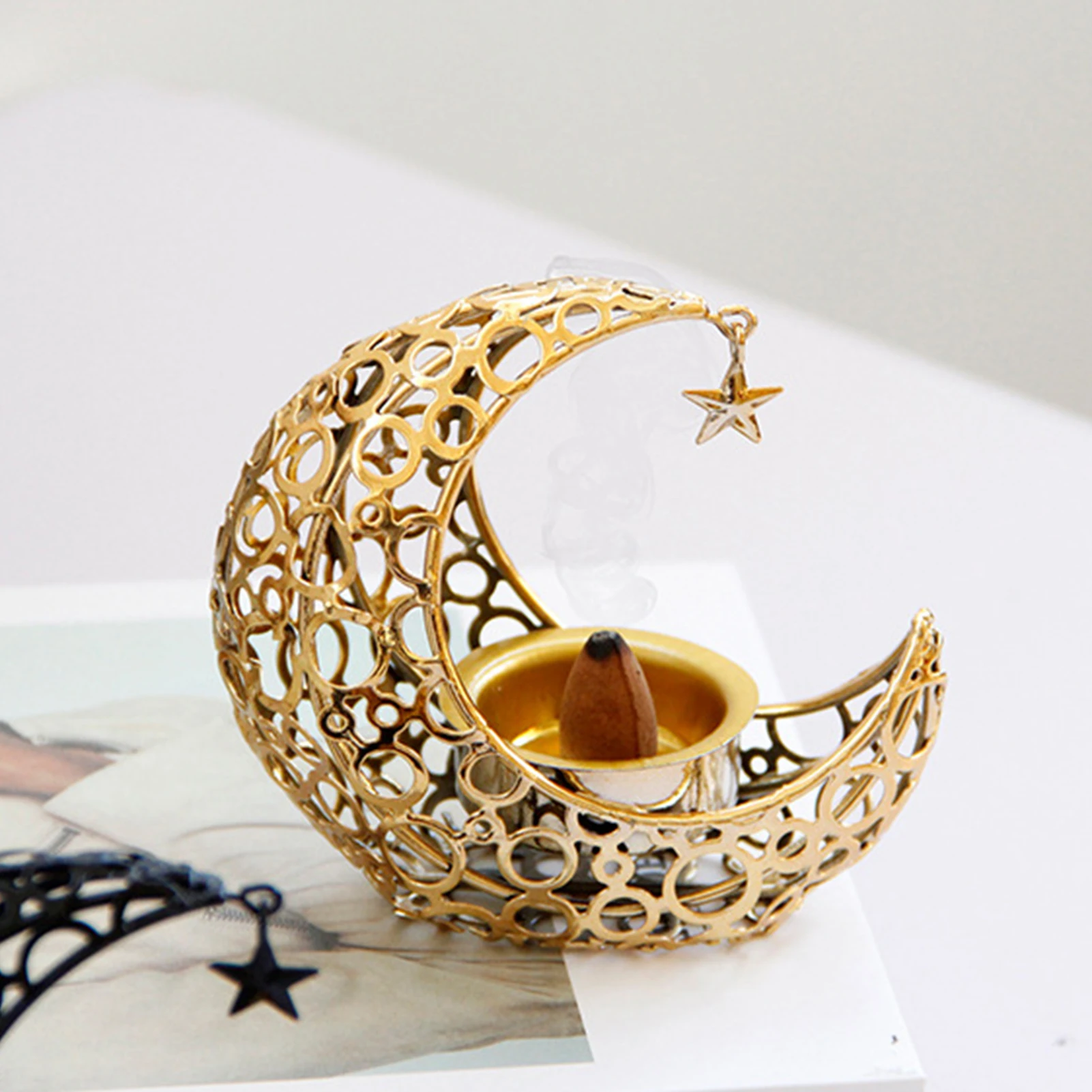 

Ажурный рассеиватель ароматов, стильный Настольный декоративный реквизит для гостиной, спальни