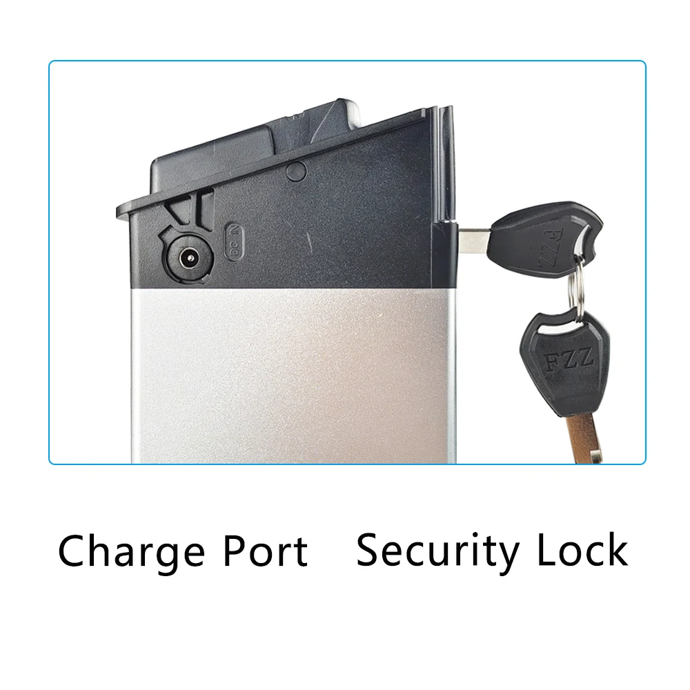 Складной аккумулятор для электронного велосипеда DCH-006 48 В 10 5 Ач/12 8 Ач/14 Ач