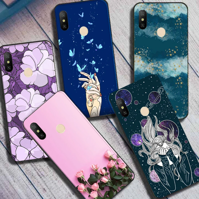 

Luxury Phone Cover For Xiaomi Redmi Note 6 Pro Case Silicone Soft Cases For Xiomi Redmi Note6 Pro 6Pro Bumper Luxury Fashion