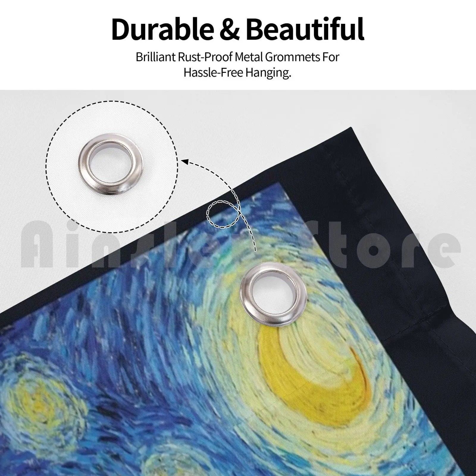 Звездная ночь от Винсента Ван Гога наружный декор флаг автомобиля 514 звездная