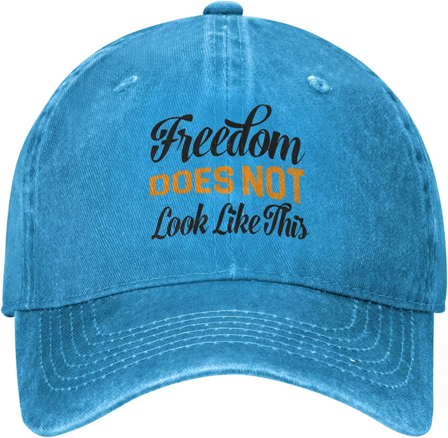 

Freedom Does Not Look Like This Hat Funny Dad Hat for Men Women Baseball Caps