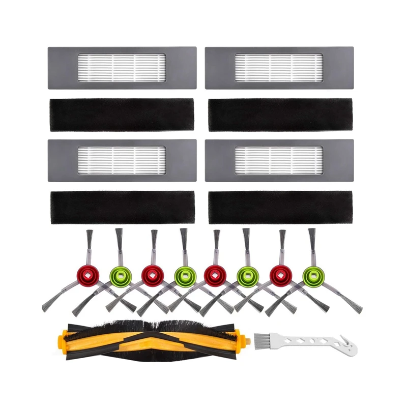 

Replacement Parts For Ecovacs Deebot OZMO 920, 950, T5, T8 AIVI Robot Vacuum Cleaner Accessories Kit Brushes Filters