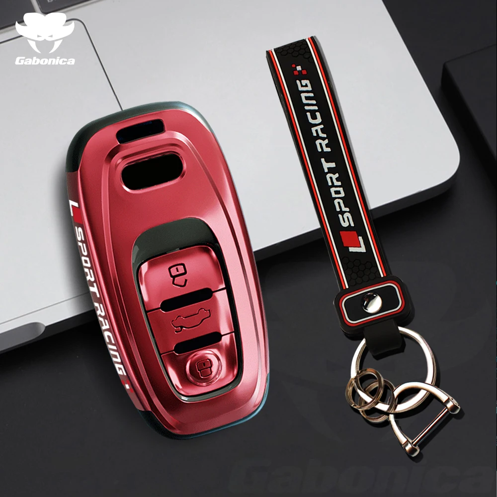 Чехол для автомобильного смарт-ключа с дистанционным управлением ПК оболочка Audi