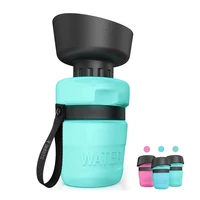 portable dog water bottle foldable dog feeding bowl water bottle pets outdoor travel drinking dog bowls drink bowl dogs