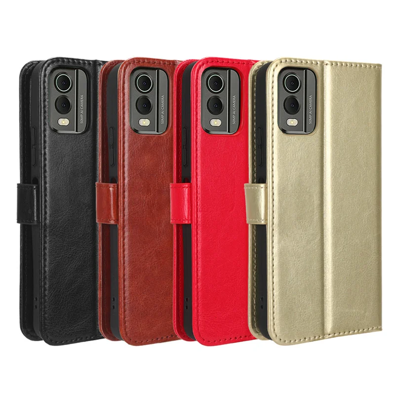 

Phone Case For Nokia C32 C 32 4G Funda Magentic Kickstand Wallet Card Holder Book Cover on Capa Silicon Caso Skin