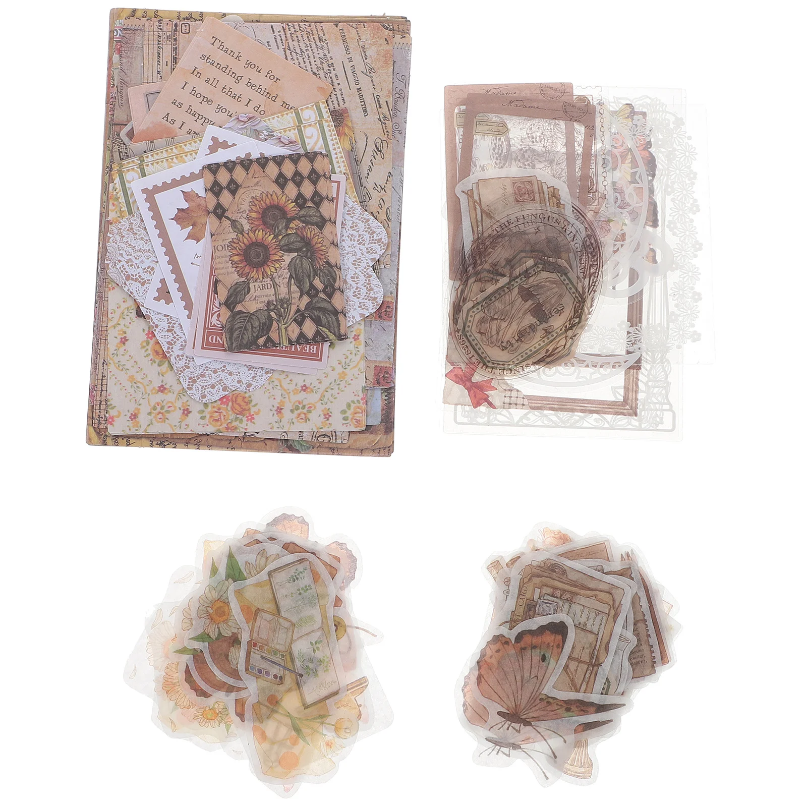 

1 Set Of Planner Journaling Notebook Journaling Supplies Scrapbooking Kit