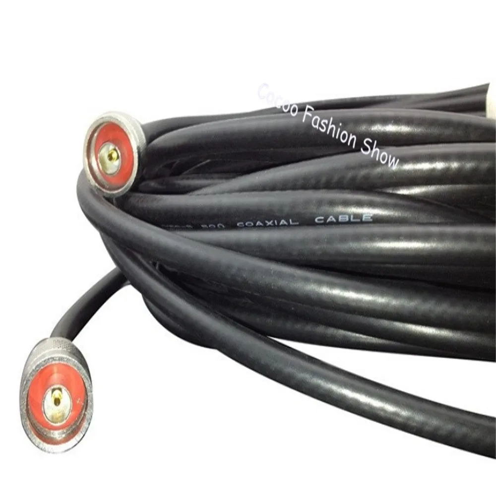 ZQTMAX 50-5 Coaxial Cable 50 ohms 5m for Mobile Signal Booster/Splitter/GSM/PHS/WLAN indoor coverage project Cable