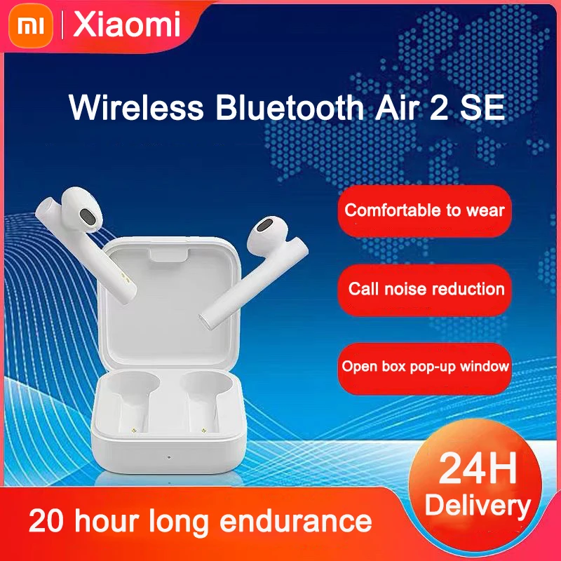 

Original Xiaomi Redmi Air 2 SE TWS Wireless Bluetooth 5.0 Earphone AirDots 2 Mi True Air 2se Earbuds Air 2SE Eeaphones Headset