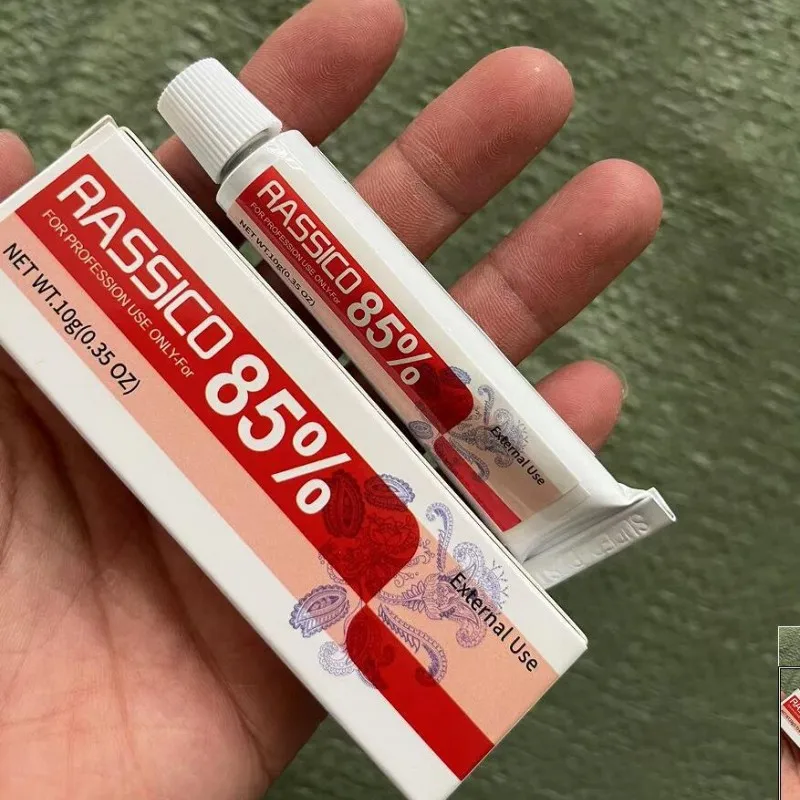 

2023 ORIGINAL RED 85% RASSICO Tattoo Cream Before Permanent Makeup Microblading Eyebrow Lips 10g