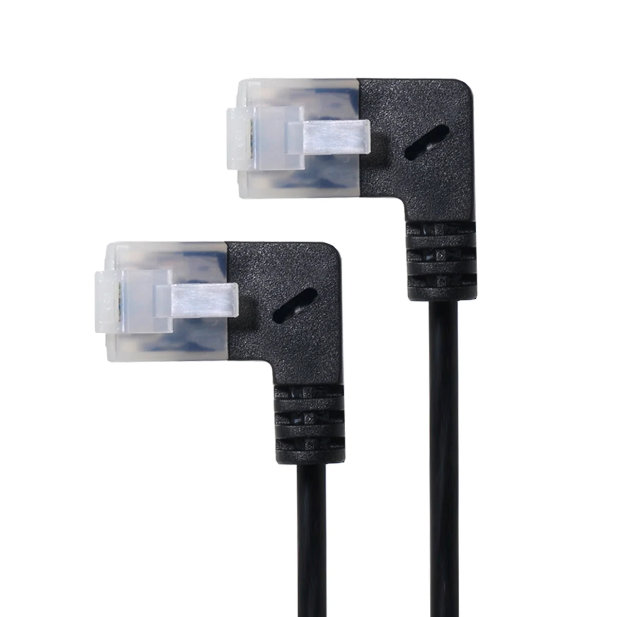 Ethernet-кабель Cat6 25 см RJ45 Прямой угловой сетевой кабель UTP патч-корд 90 градусов Cat6a